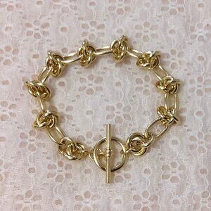 New Multi Love knot Links Gold Plated Bracelet Women's Jewelry Gifts